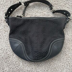 Coach Black Hobo Bag